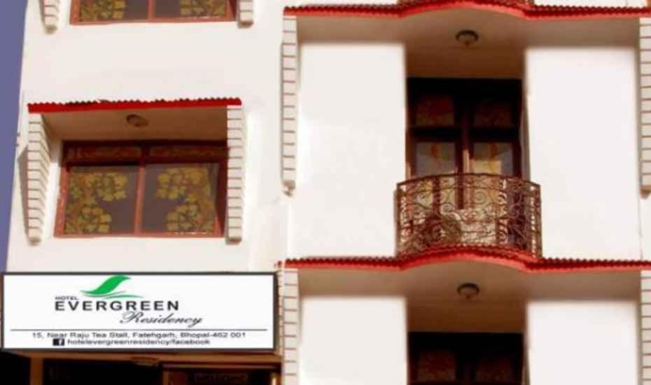 Oyo 27711 Hotel Evergreen Residency Bhopal Exterior foto